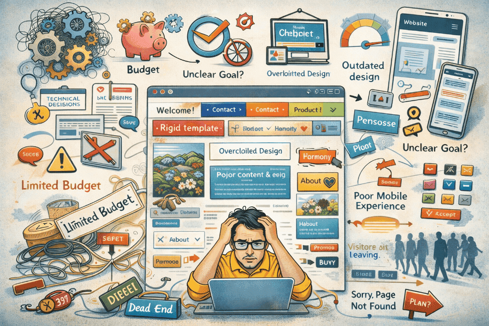 Common Website Design Challenges for Small Businesses